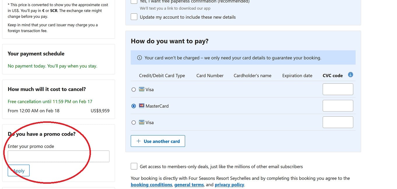 How to Add a Booking.com Promo Code Step by Step