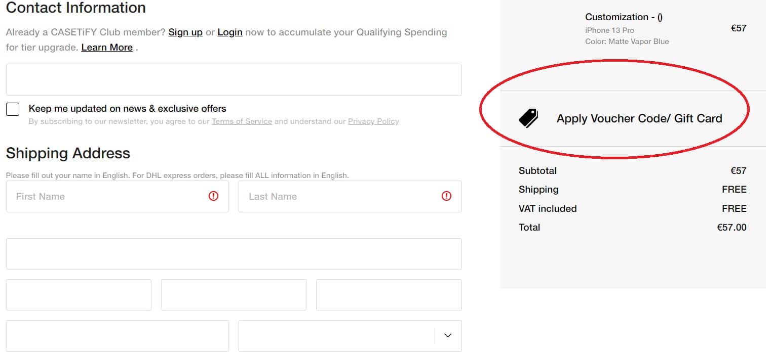 How to Use a Casetify Voucher Code – Step by Step
