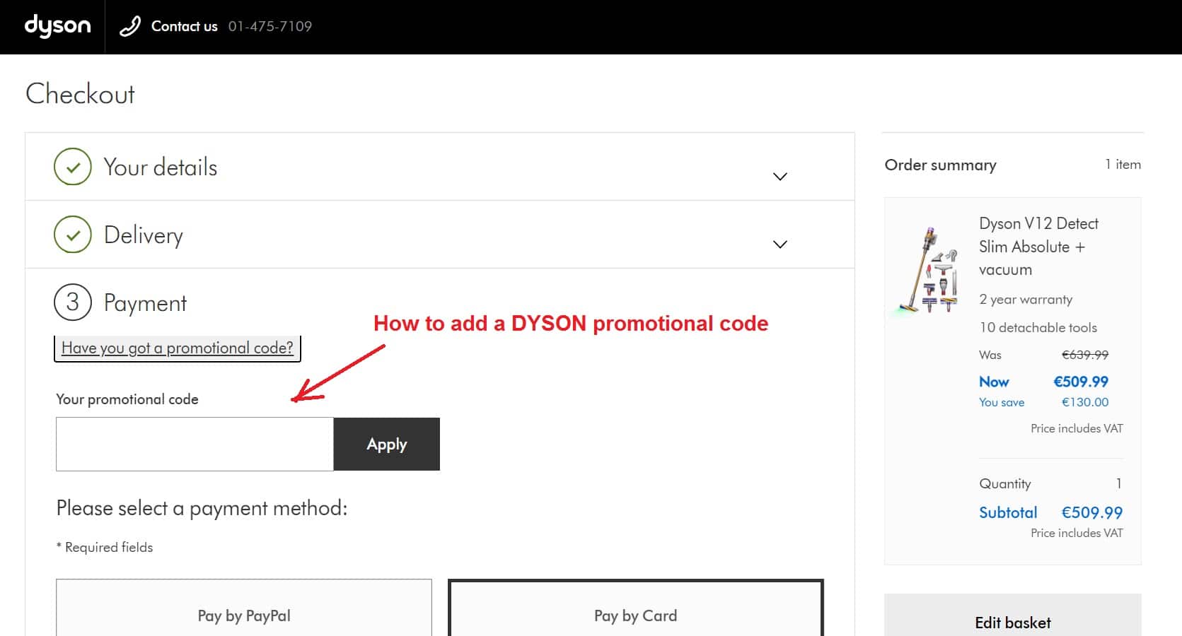 How to Use a Dyson Promo Code – Step by Step