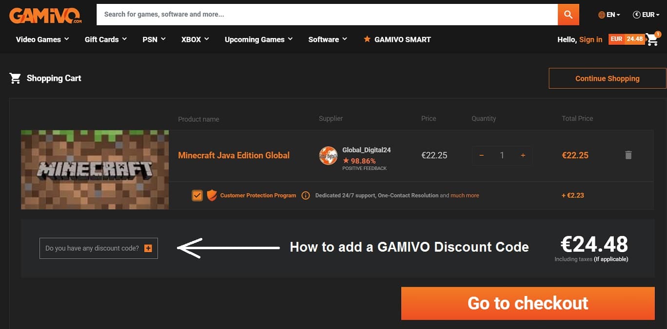 How to Use a GAMIVO Discount Code in 6 Simple Steps