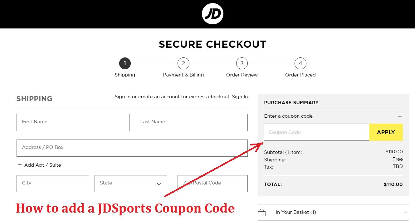 How to Apply a JD Sports Coupon Code in 6 Easy Steps