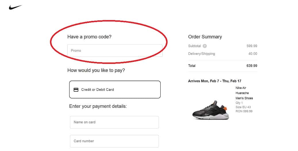 How to Use a Nike Promo Code Step-by-Step