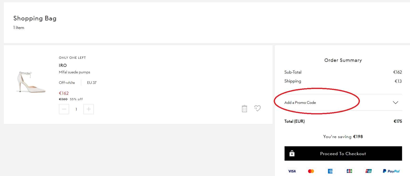 How to Add a THE OUTNET Promo Code- Step-by-Step Guide
