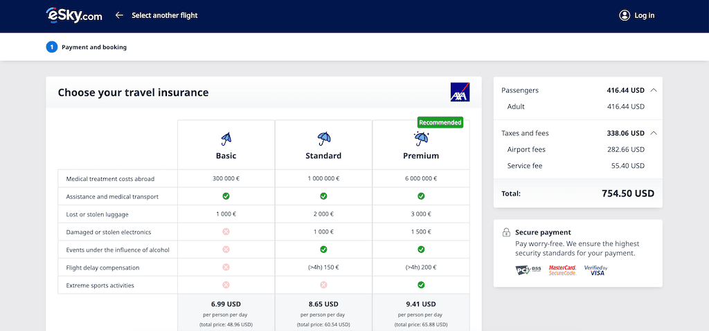 How to use a eSky Promo Code