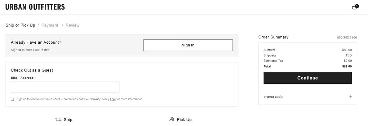 How to Add an UrbanOutfitters.com Promo Code