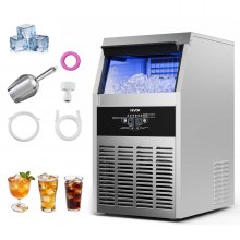 VEVOR Commercial Ice Maker Machine with Self-Cleaning