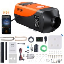 VEVOR 12V Diesel Air Heater with Bluetooth App Control